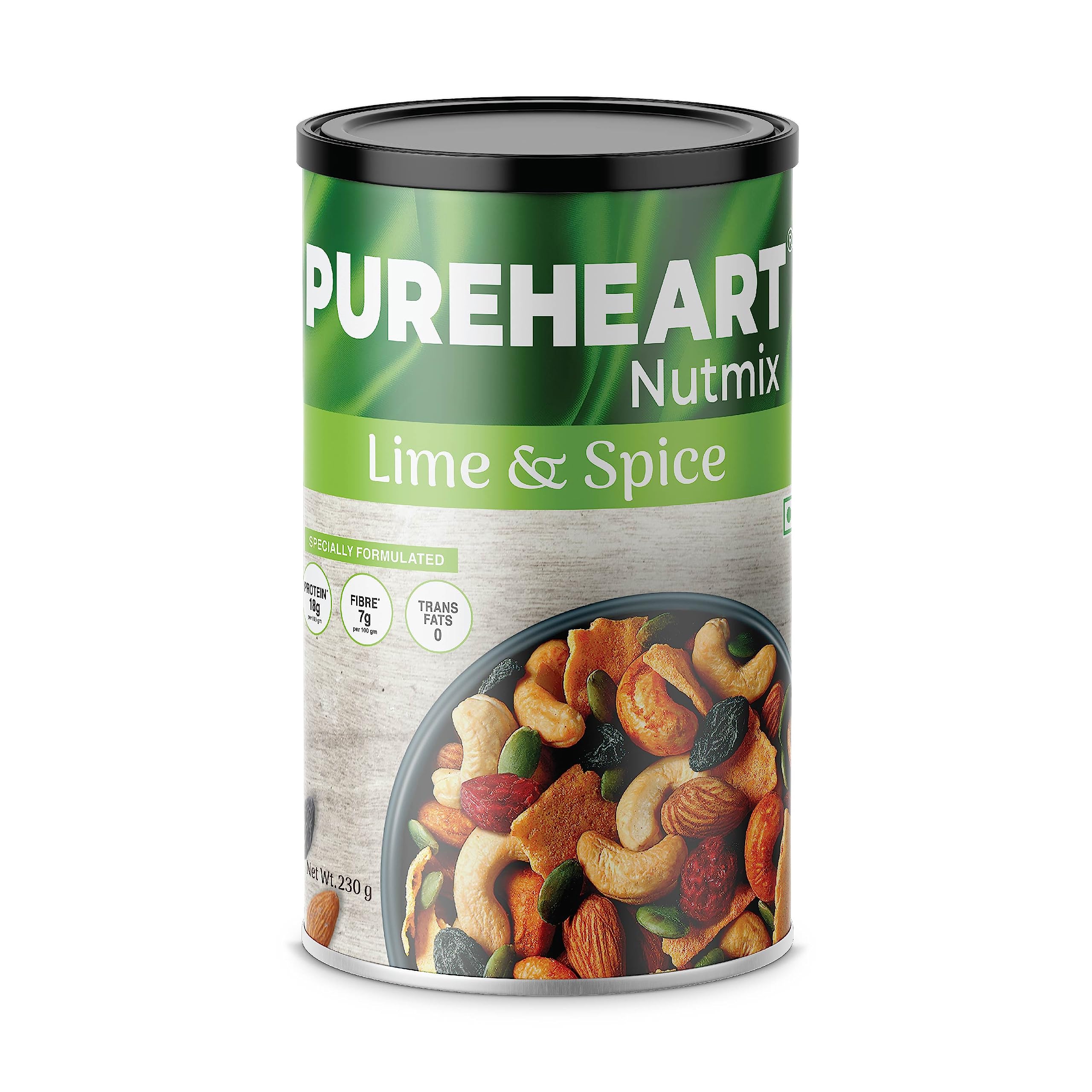 Pureheart Nutmix Lime & Spice Fruit & Nuts (230 gm) Premium Chili/Spicy Mix Nuts (Cashews, Almonds, Raisins, Cranberries) Delicious & Crunchy Dry Fruits (B08JSG48H8) Amazon Price History, Amazon Price Tracker