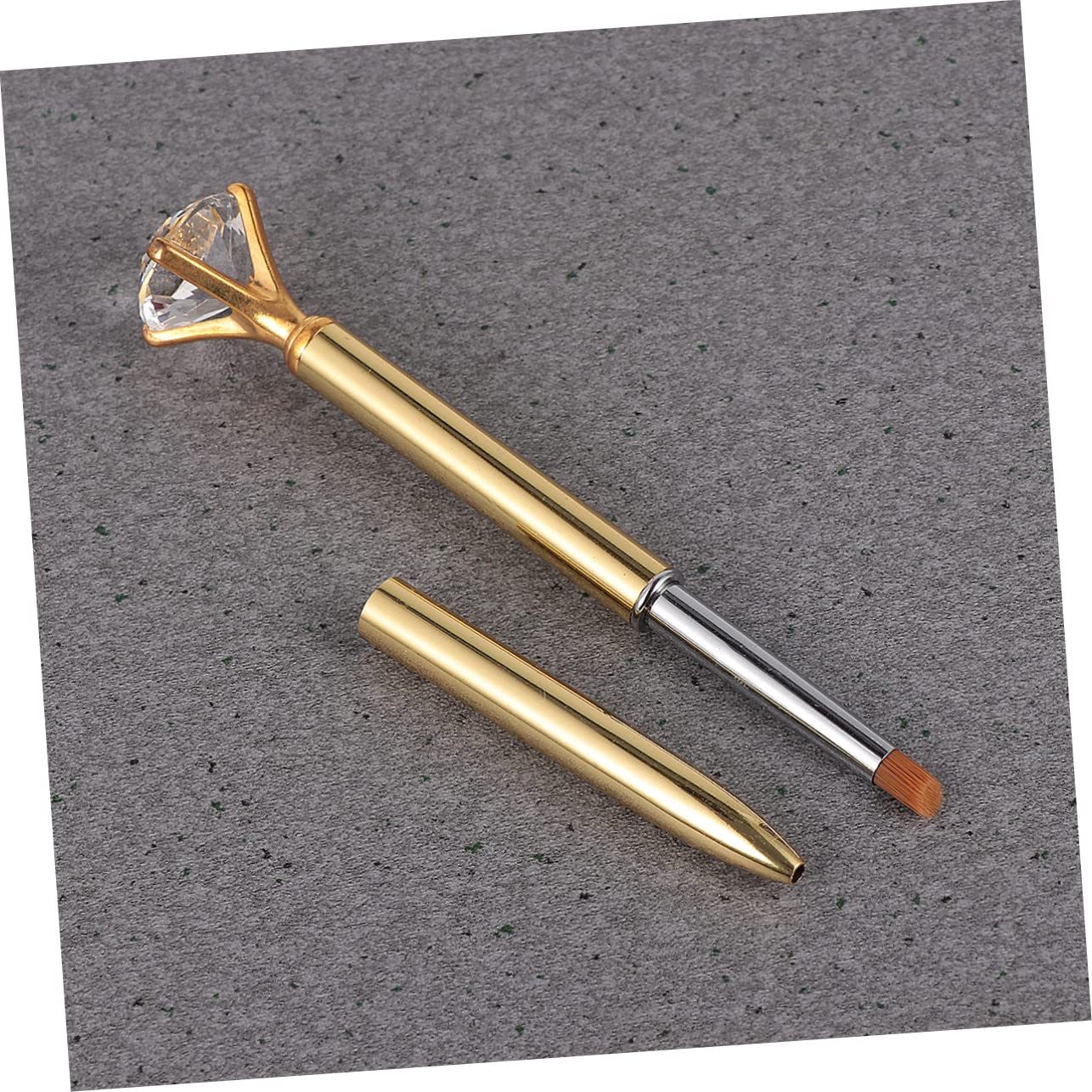 VICASKY 1 Nail Art Brush Pen Set Golden Professional Nail Painting Brushes for DIY Ergonomic Design for Comfortable Grip and Exquisite Patterns