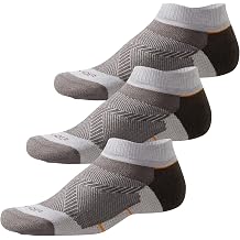 WANDER Merino Wool Running Ankle Socks Breathable Thin Lightweight Anti-blister Athletic Socks 3 Pairs Moisture Wicking