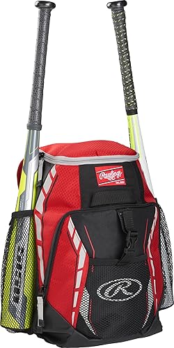 Miniatura 2 de Rawlings Mochila de béisbol y softbol R400  T-Ball  Rec  Travel  Varios colores