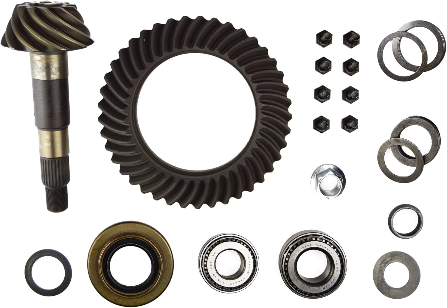 Spicer 707359-3X Differential Ring and Pinion Gear Set for DANA 35, 3.73 Ratio