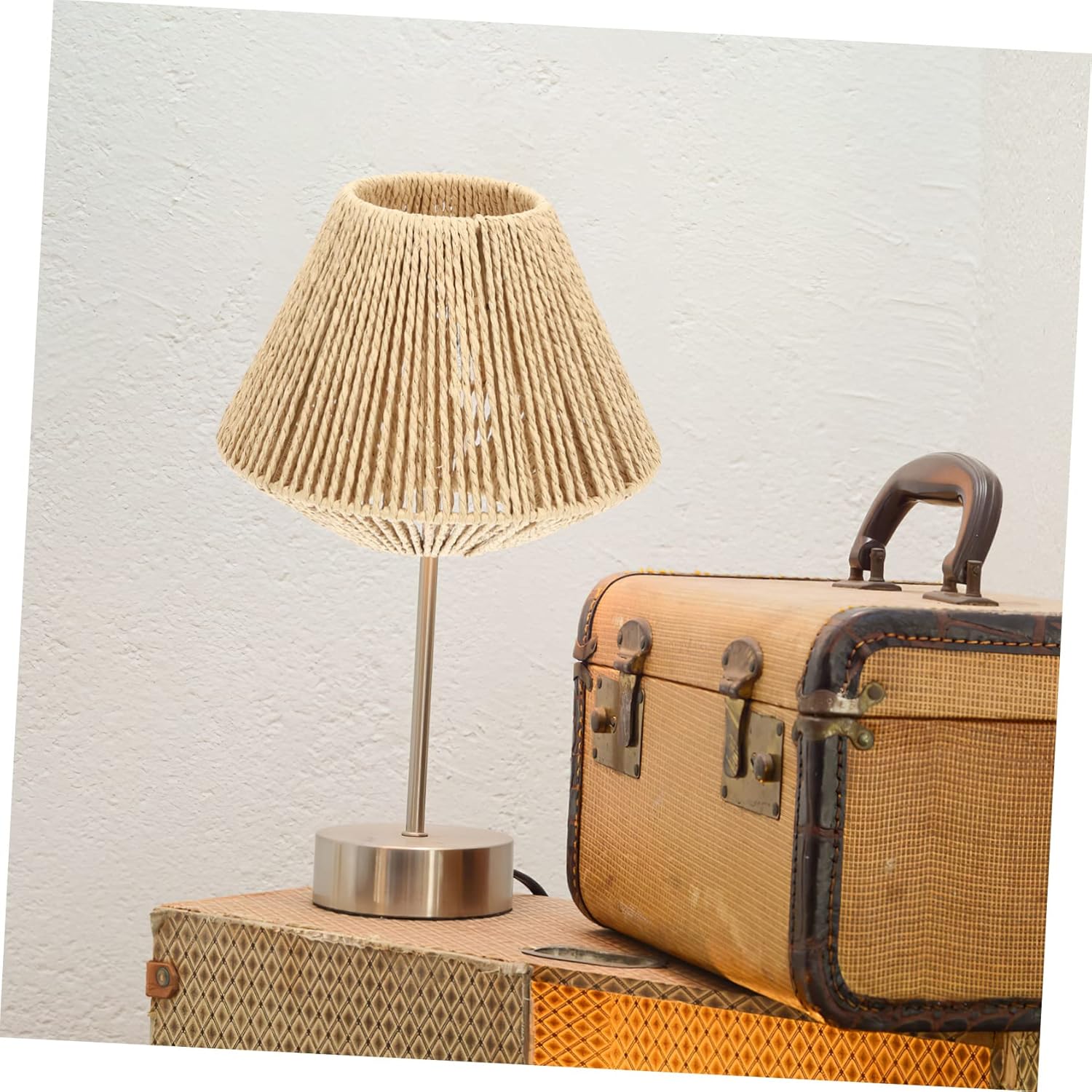 UPKOCH 2pcs Large Lamp Shade Rustic Style Decorative Hanging Lampshades for Home