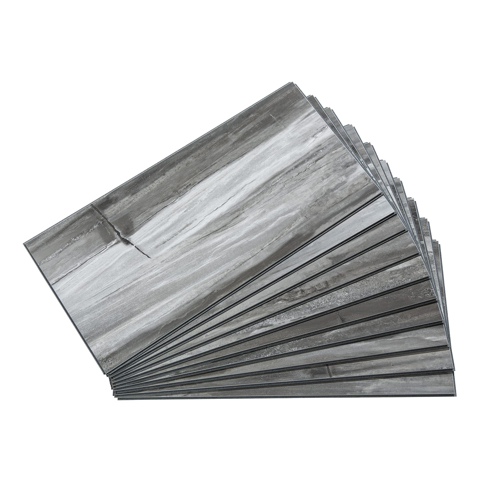 Palisade 23.2 in. x 11.1 in. Vinyl Wall Tiles in Prado Granite (12 Cases)