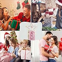 Vista 7 de Decoración de atrapasueños de luna y estrella, 2 piezas boho para el hogar, luna y estrella, macramé para colgar en la pared, decoración bohemia