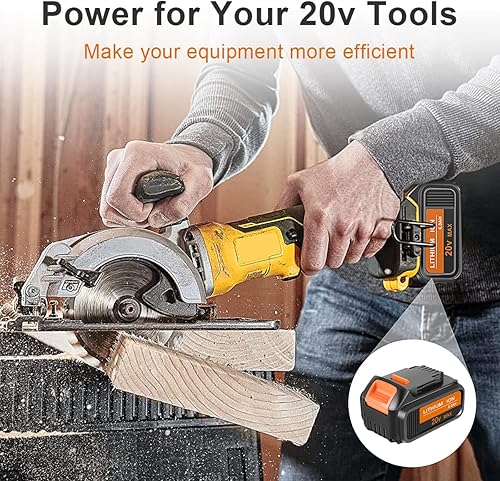 Miniatura 8 de Cargador de batería de 1220 V máximo de repuesto para Dewalt DCB102 compatible con batería de litio de 12 V 20 V máx. DCB124 DCB203 DCB204 DCB606,