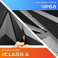Vista 2 de Sonicism Paquete de 12 paneles de pared 3D piramidales de 0.7 x 11.8 x 11.8 pulgadas, corte creativo, paneles de pared de PVC para decoración