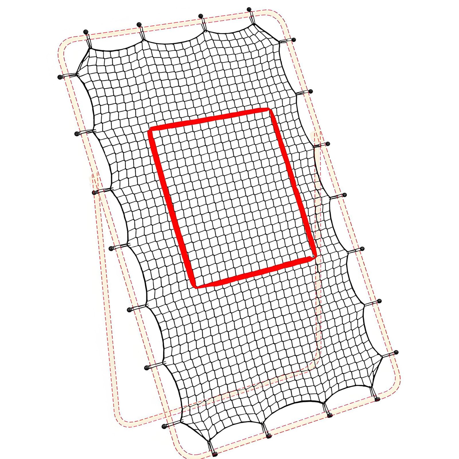 Red de voleibol estable con base antideslizante para evitar caídas 4