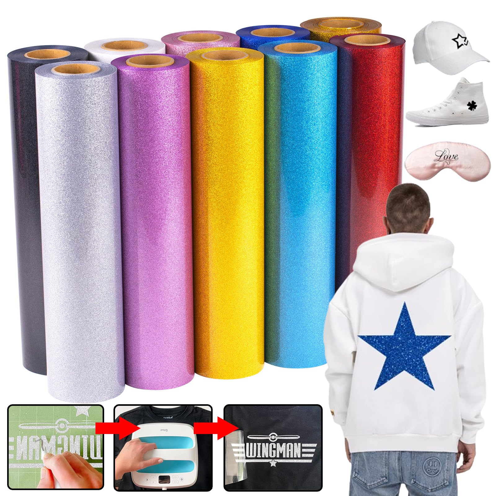 熱転写ラバーシート アイロンプリント