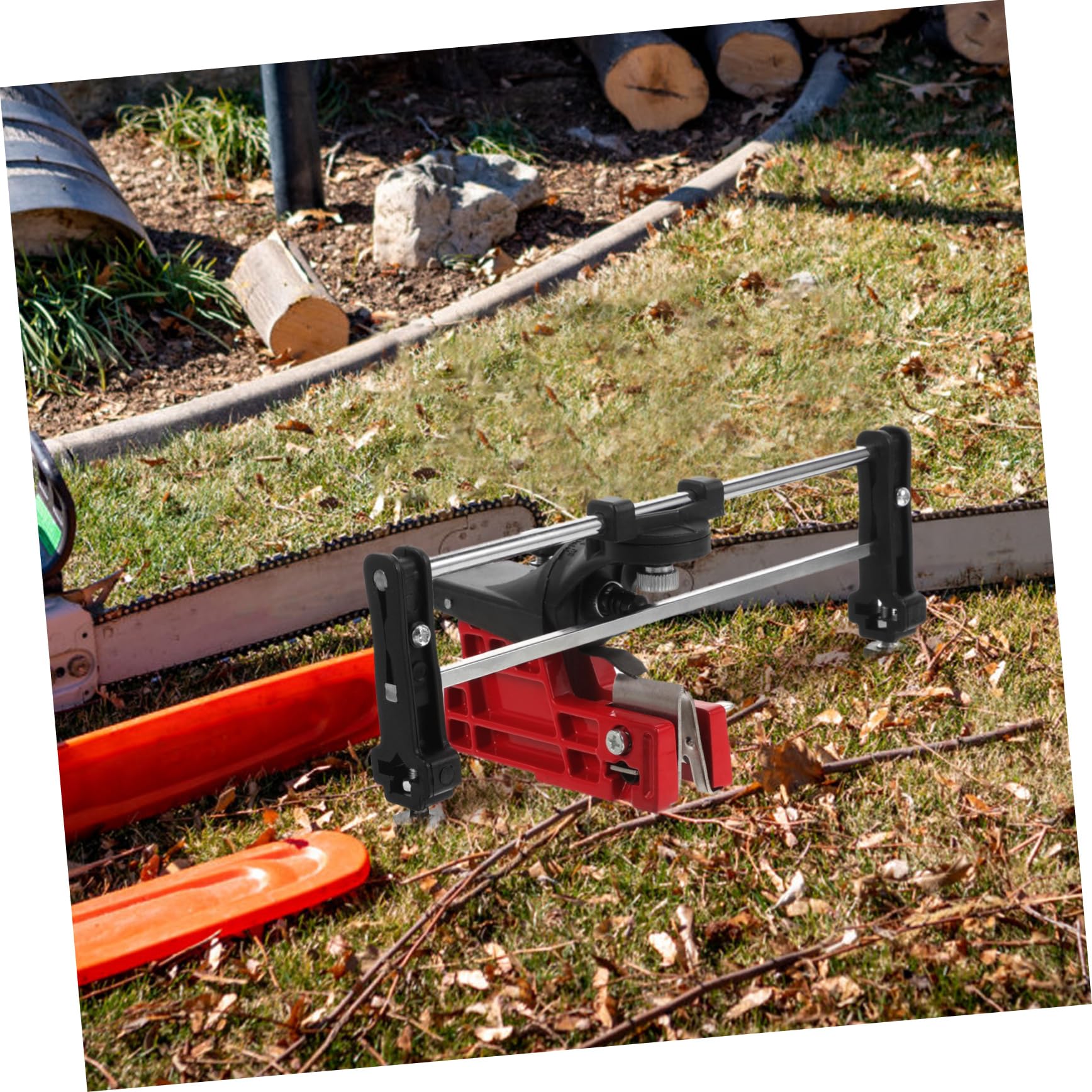 Herramienta Guía Para Afilar Motosierras Afilador De Motosierra Duradero Fácil De Transportar Compatible Todas Las Cadenas