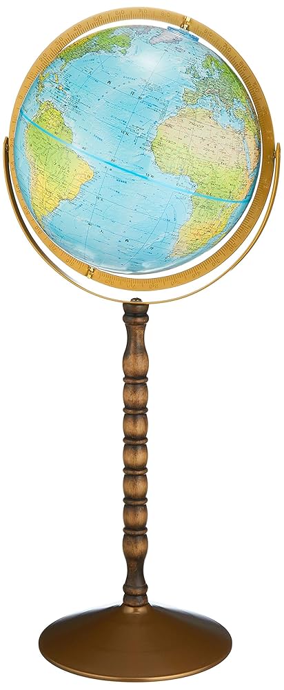 地球儀　リプルーグル　アンティーク　日本語版 Amazon | リプルーグル 地球儀 オセアニア型 ブルーオーシャン