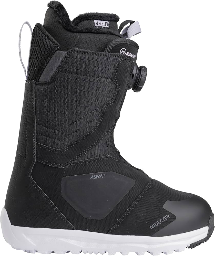 スノーボード NIDECKER CASCADE W BLACK 24.5 Amazon.com : Nidecker Cascade W Boa Women Snowboard Boots, Black