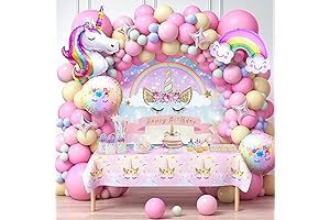 Winrayk Unicorn Party Decorations Birthday Supplies for Girls