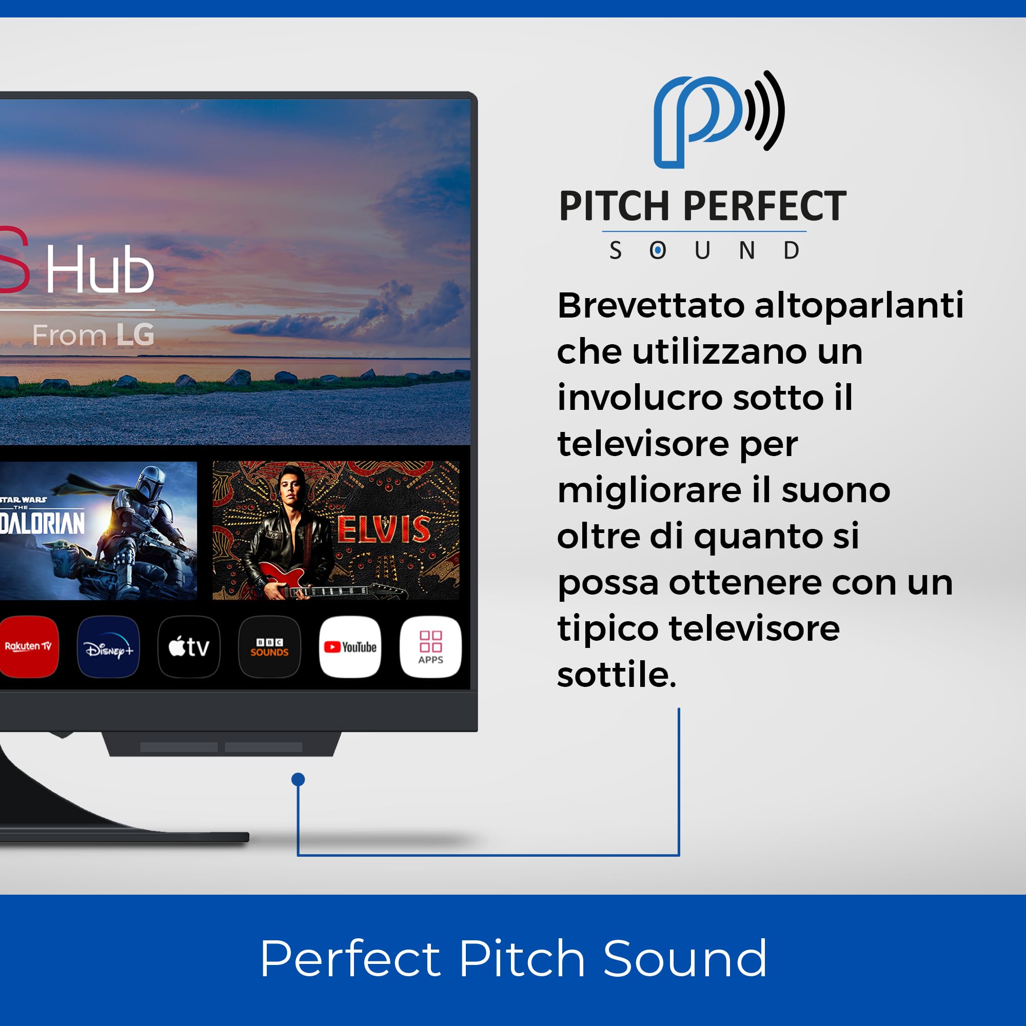 Cello C1924WSF Smart TV/DVD 12V da 19", WebOS, Bluetooth, Audio Pitch Perfect, ideale per Camper e Caravan