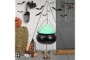Giant Plastic Cauldron for Bewitching Halloween Decor