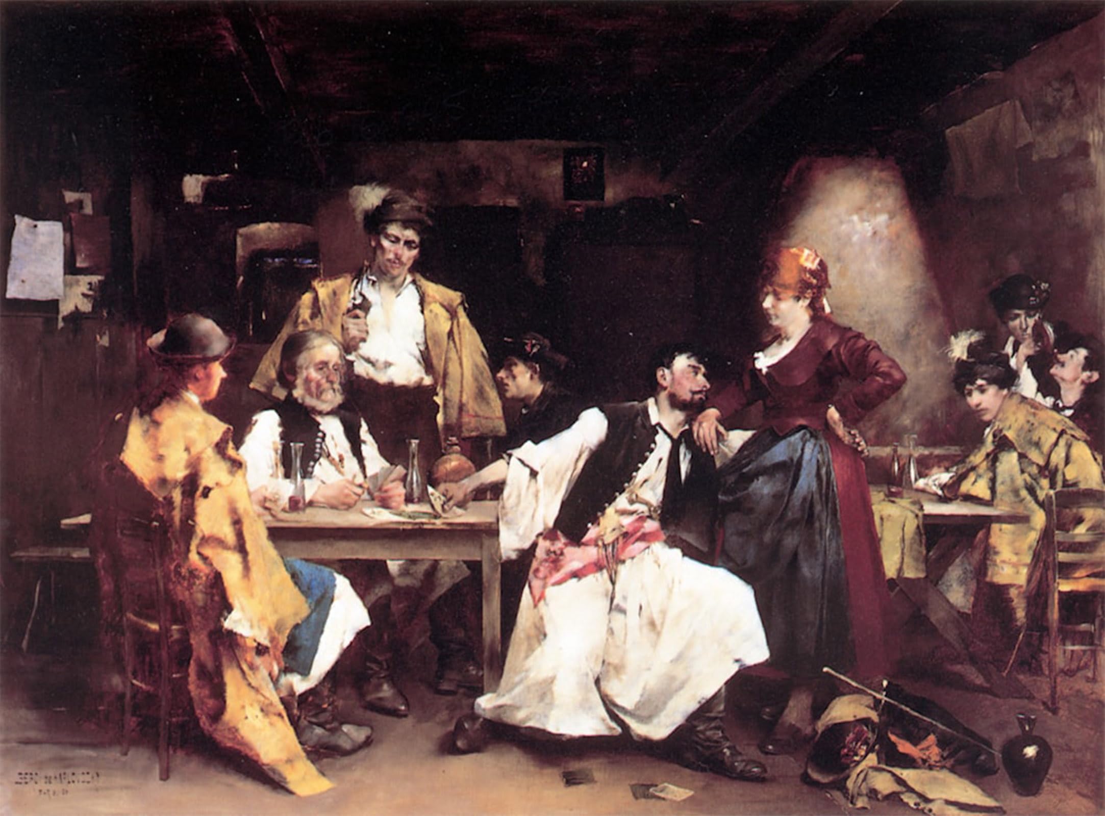 Posteriik No Frame Famous Print Pop Art Wall Art Graffiti Il Dolce Far Niente Byxavier Winterhalter Art Prints For Home Decor 60X90cm