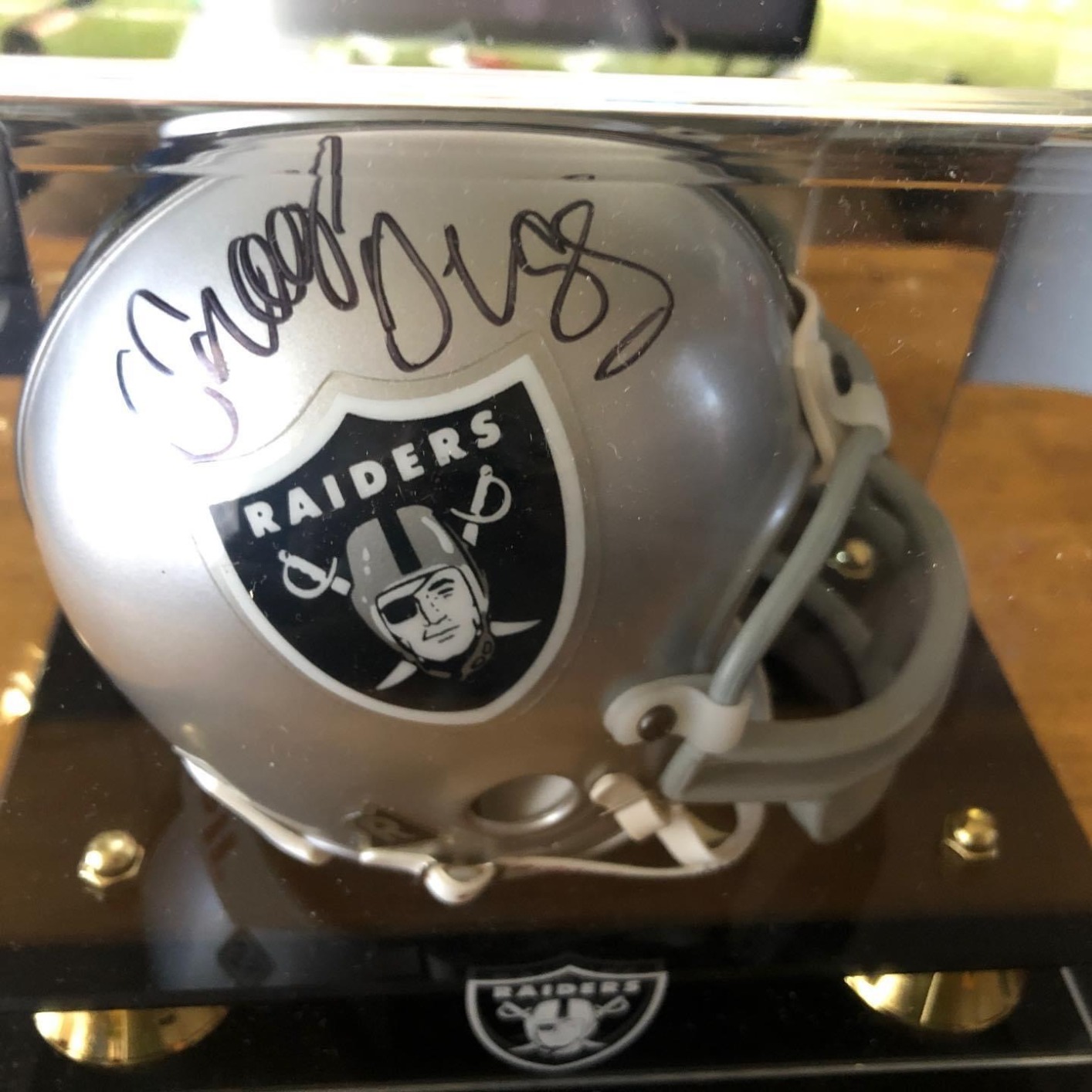 Sports Memorabilia Las Vegas Raiders Golden Classic Mini