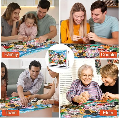 Miniatura 6 de Rompecabezas de 500 piezas para adultos, rompecabezas divertido de 500 piezas, rompecabezas de 500 piezas para niños, regalos divertidos únicos para