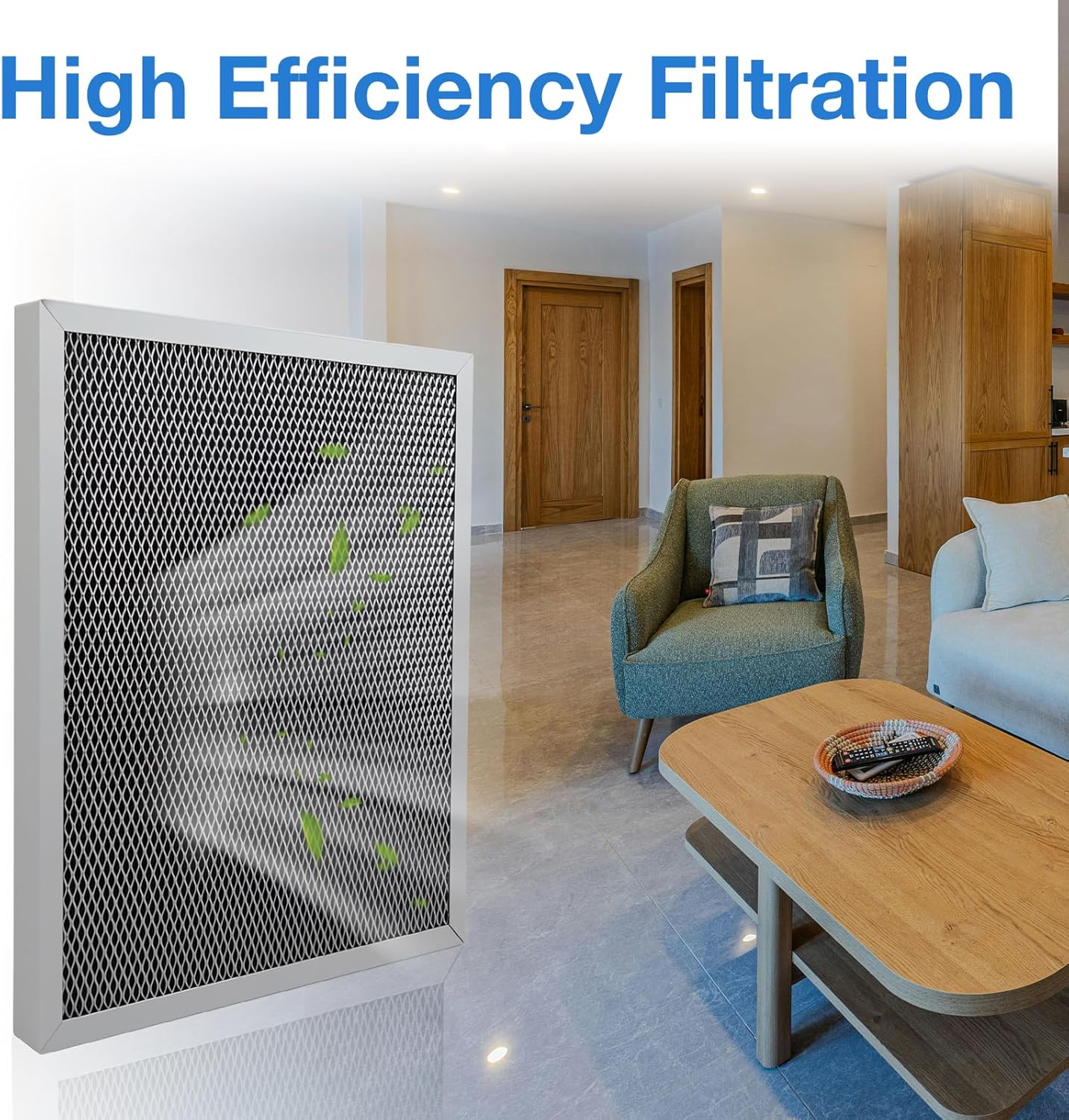 2 Pack 5443 MERV 8 Dehumidifier Filter 10″x12″x1″Compatible with AprilAire 1830 1850 and 1852 Whole-House Dehumidifiers and 8191 and 8192 Ventilators