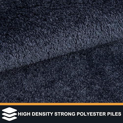 Miniatura 3 de PURRUGS Dirt Trapper - Tapete para puerta de 31.5 x 47 pulgadas, antideslizante, lavable a máquina, rascador de zapatos, tapete para puerta de