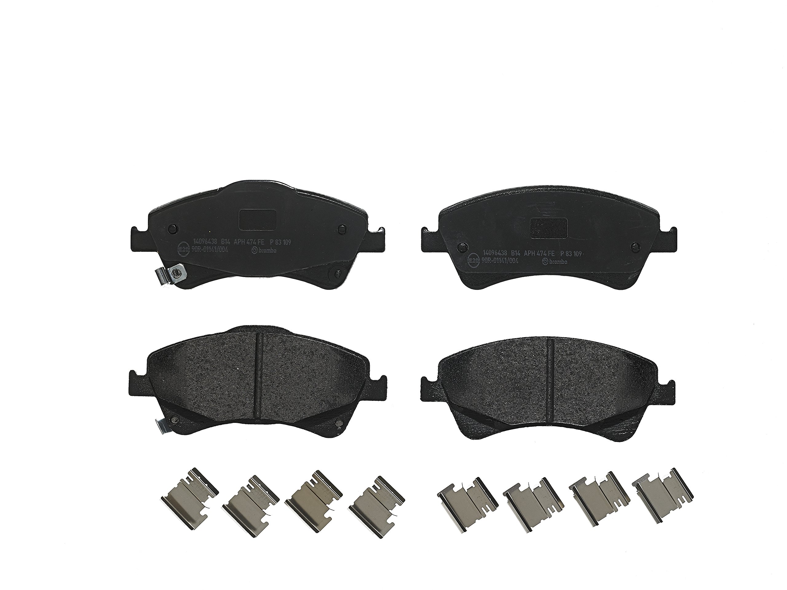 Brake Pads Set fits TOYOTA AVENSIS 2.0D Front 08 to 18 Brembo 0446502170 Quality