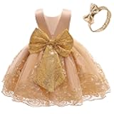 Girls Tulle Dress Summer Sleeveless Cute Lace Embroidery Swing Ruffle Wedding Party Sundress for 3 Months-3Years