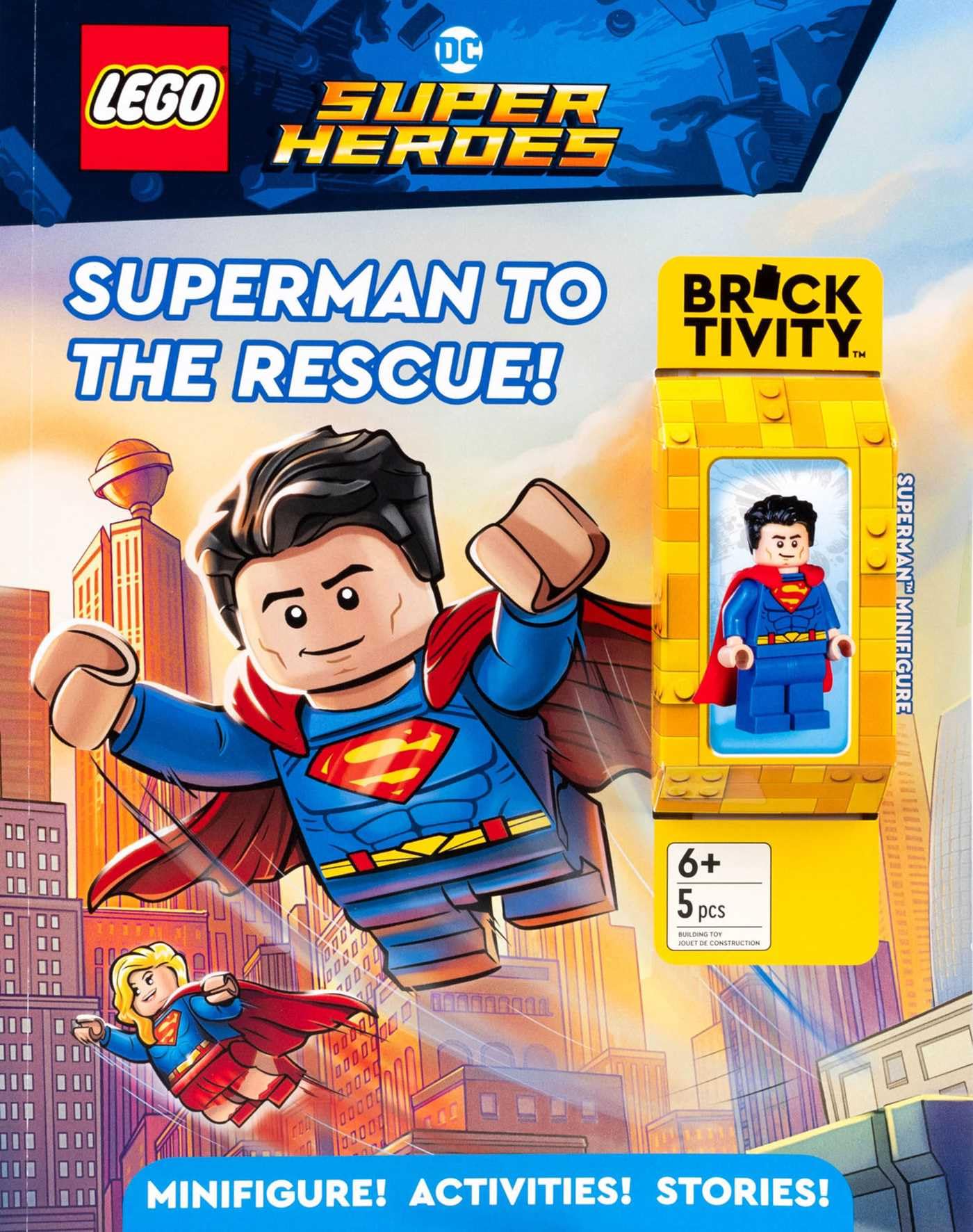 Superman to the Rescue: Has Superman Minifigure (LEGO DC Super Heroes: Bricktivity)-image-20