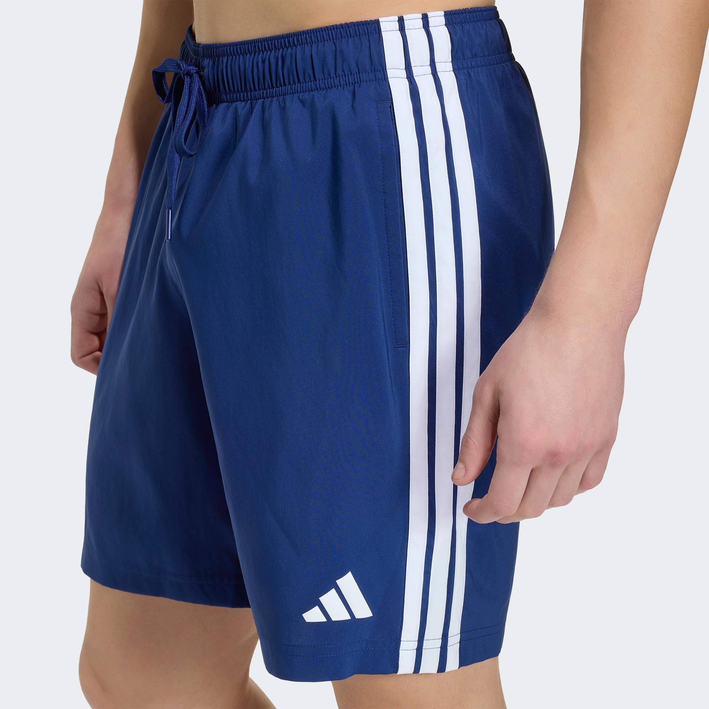 adidas Men Short da Nuoto 3 Stripes 8 inch