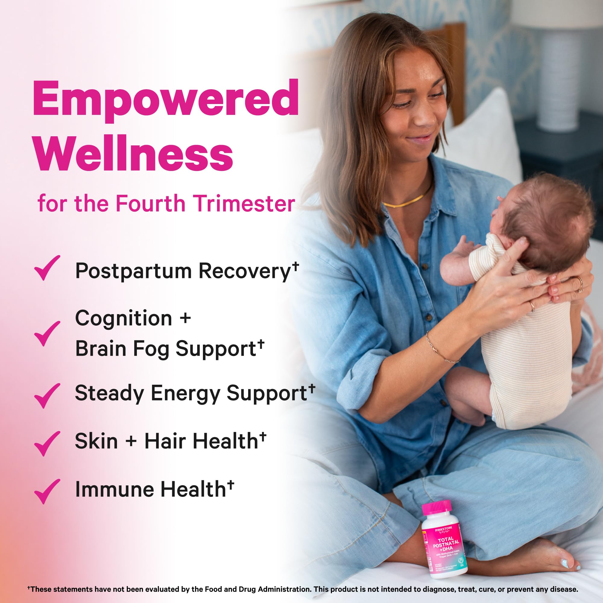 Pink Stork Postnatal Gummy Vitamins + Lactation Support | 60 ct — Amazon image 3
