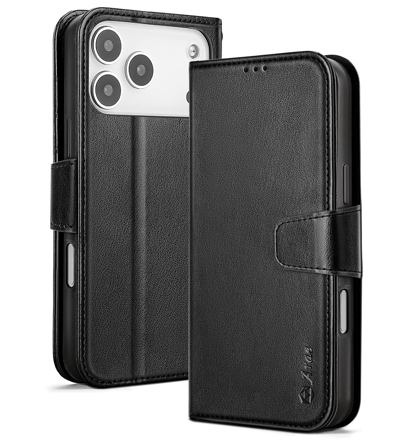 Arae Compatible with iPhone 18 Pro Max /17 Pro Max Case Wallet with Card Holder, Wristlet…