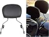 ECOTRIC Detachable Passenger Backrest, Quick Release 2-up Sissy Bar Compatible with Harley Davidson Touring 2009-2024 Street Glide Road King Road Glide Electra Glide Ultra Limited FLHR FLHX FLHT FLTR