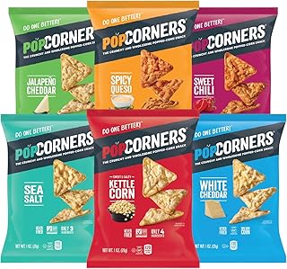 Snacks Variety Pack | Gluten Free Chips | (24 Pack, 6 Flavor, 1 oz Snack Bags)