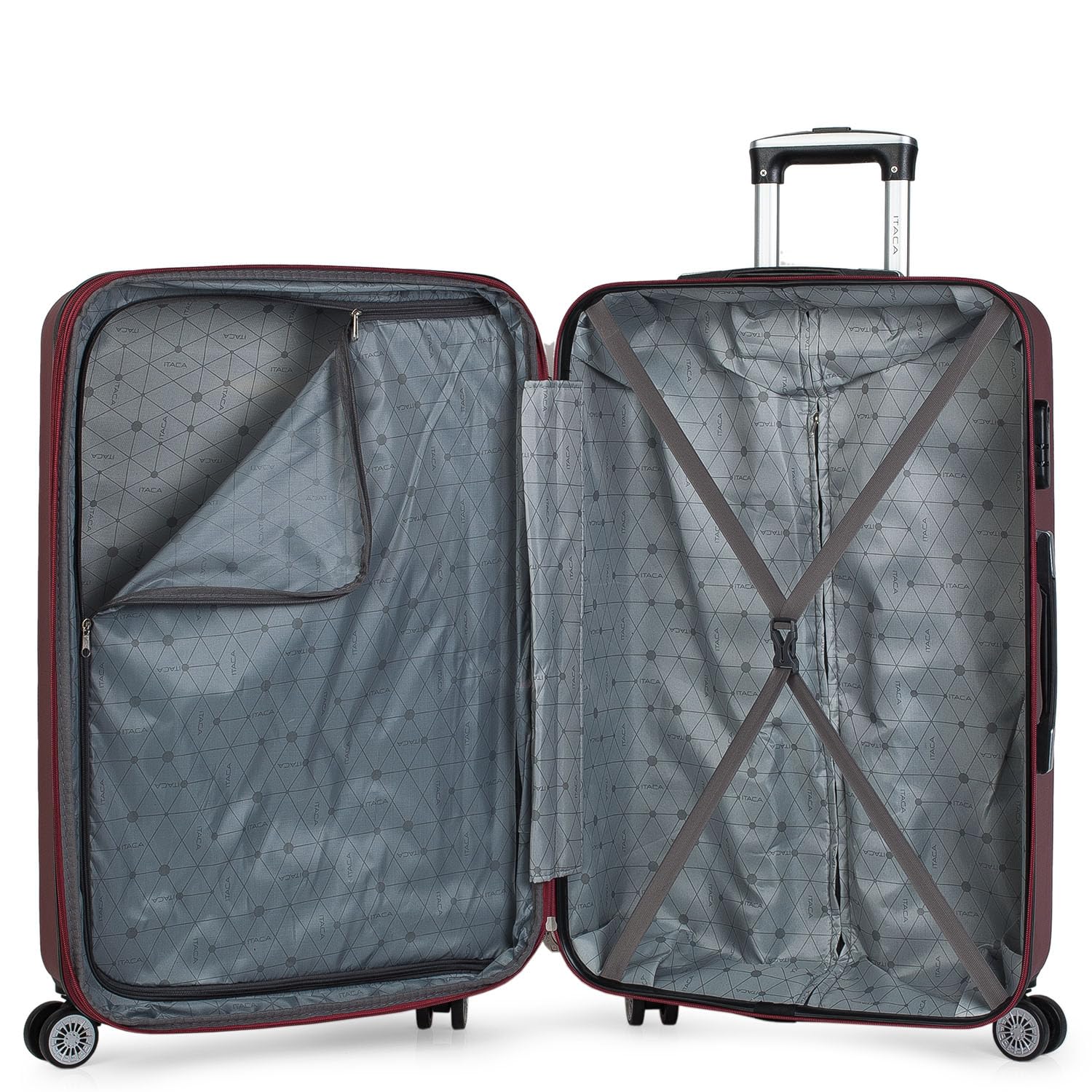 Valigia 23Kg da stiva capiente Valigia rigida XL con ruote silenziose Valig