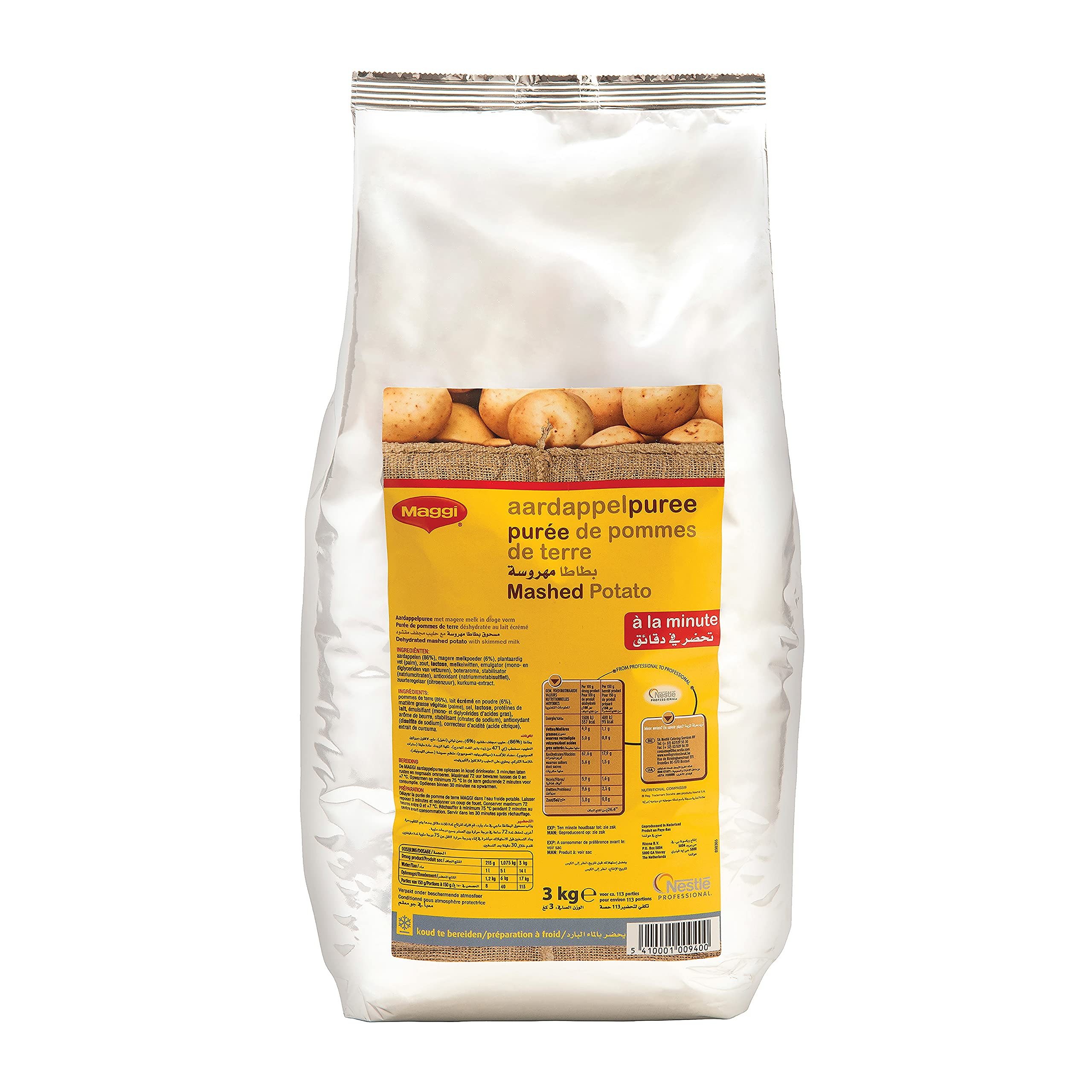 Maggi mashed potato, 3kg