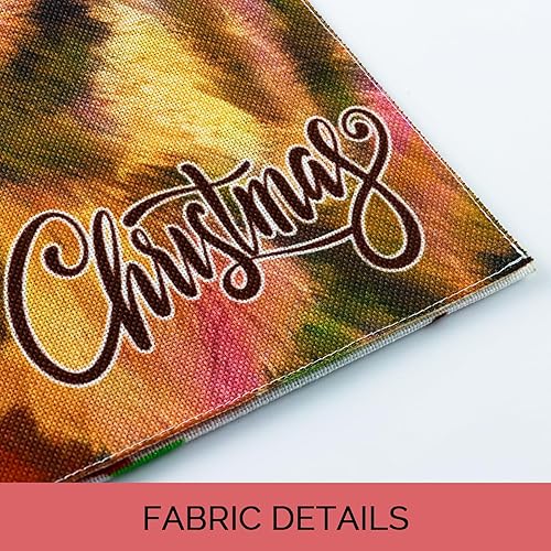 Miniatura 5 de Bandera de jardín de invierno de 28 x 40 pulgadas, de arpillera de doble cara, a cuadros, para decoración navideña de patio y exteriores (28 x 40