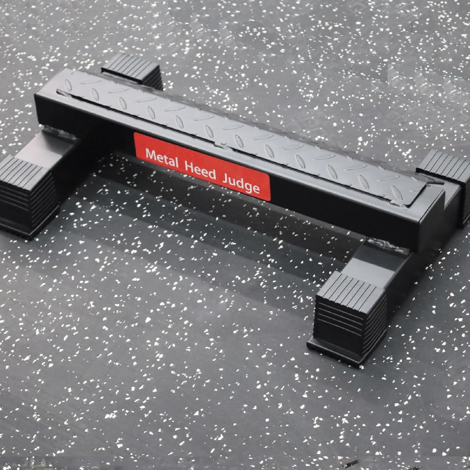 Standing Calf Raise Machine - Adjustable Calf Stretching & Squatting Equipment, Non-Slip Solid Bar for Foot Stretching & Leg Workout, Perfect for Home Gym Fitness