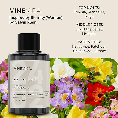 Miniatura 81 de VINEVIDA Aceite aromático n.º 4800 inspirado en un millón de hombres para fabricación de velas y jabón, fabricado en Estados Unidos