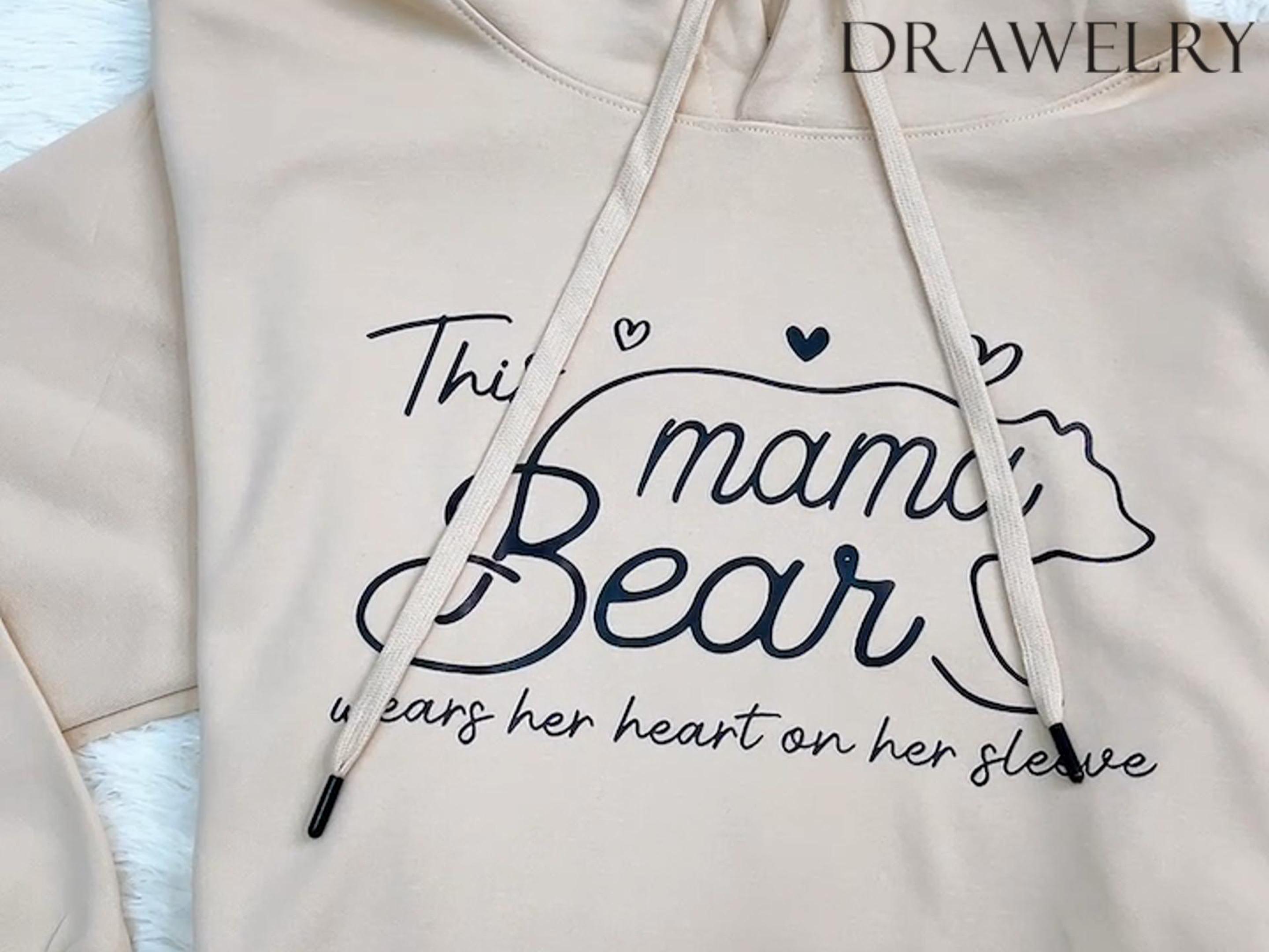 Drawelry Mama Bear Hoodie, Custom Hoodie for Women with Kids Names on  Sleeve, Casual Long Sleeve Hooded Sweatshirt, Mother's Day Birthday Gift  for Mum Wife Women Beige : Amazon.co.uk: Fashion
