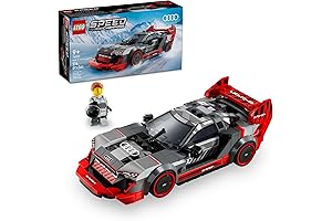 LEGO Speed Champions Audi S1 e-tron quattro Race Car Building Toy Set