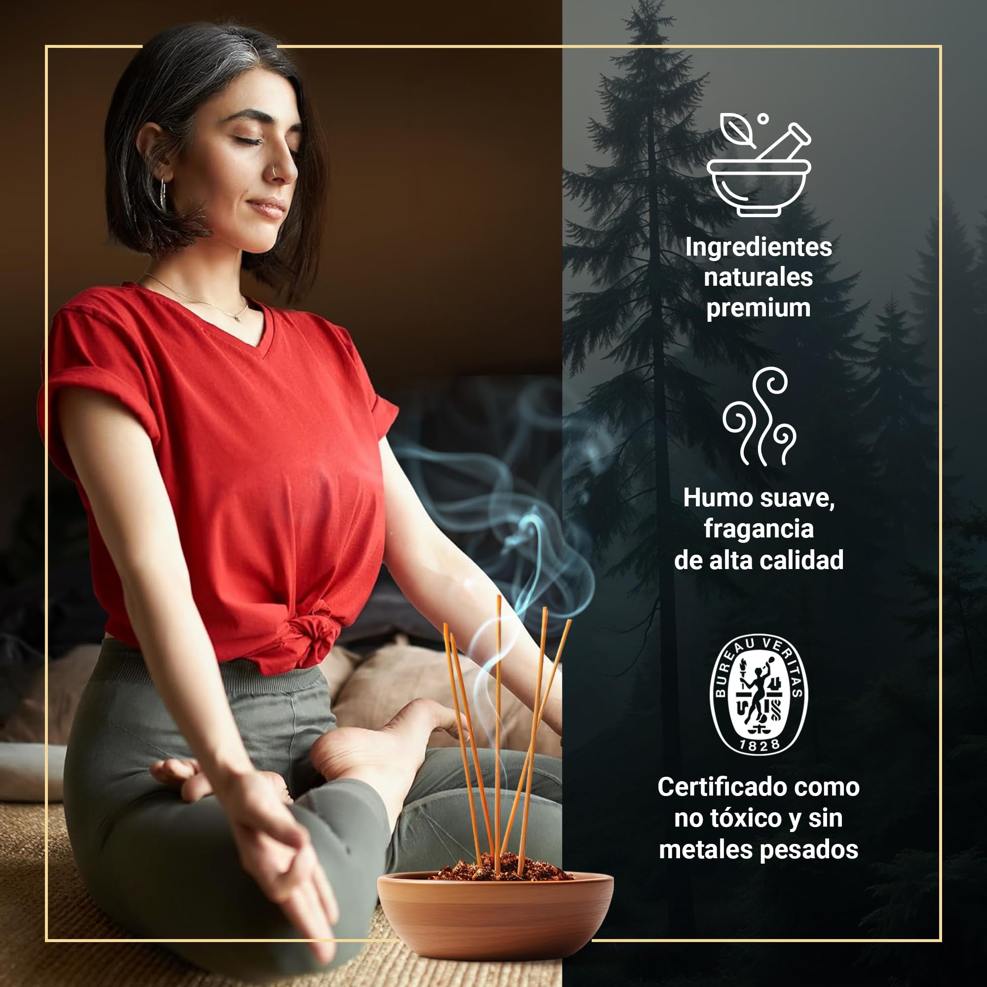 Incienso Esencial Fumino Lote 6 Cajas 84 Varillas Masala Agarbatti Naturales 90g