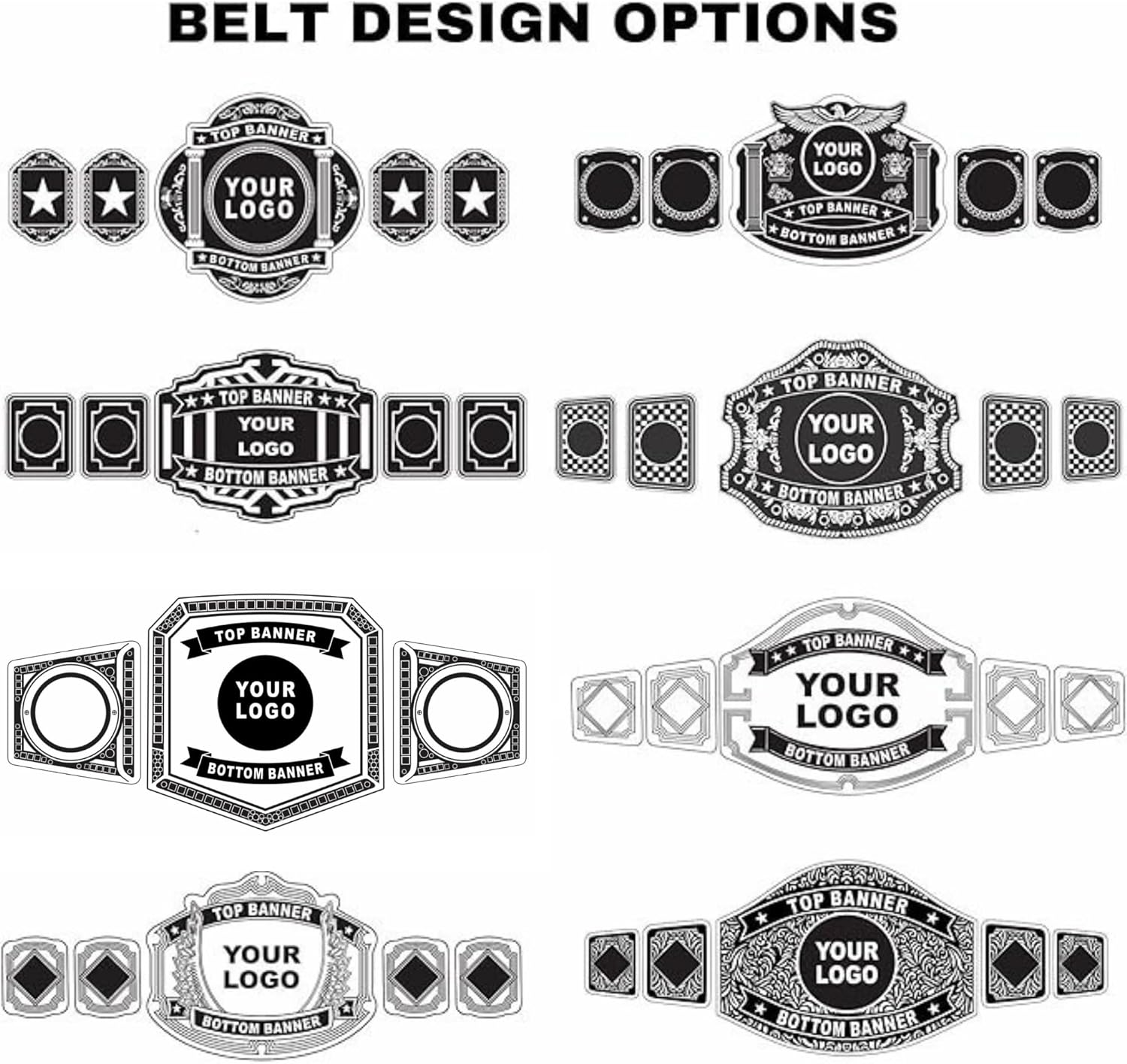 HANDSY Custom Championship Belt - Fully Personalized for All Sports