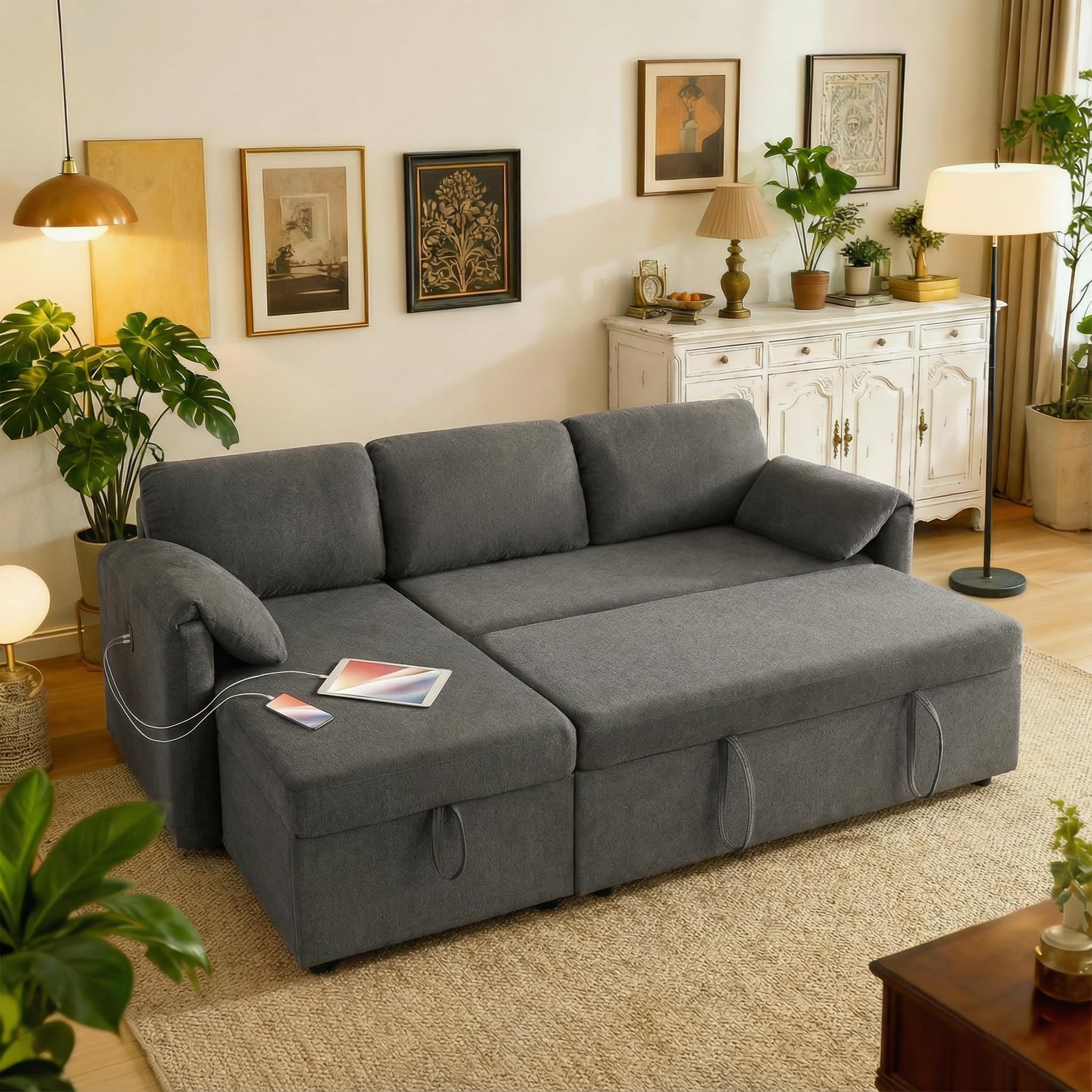 Tbfit 83 Pull Out Sofa