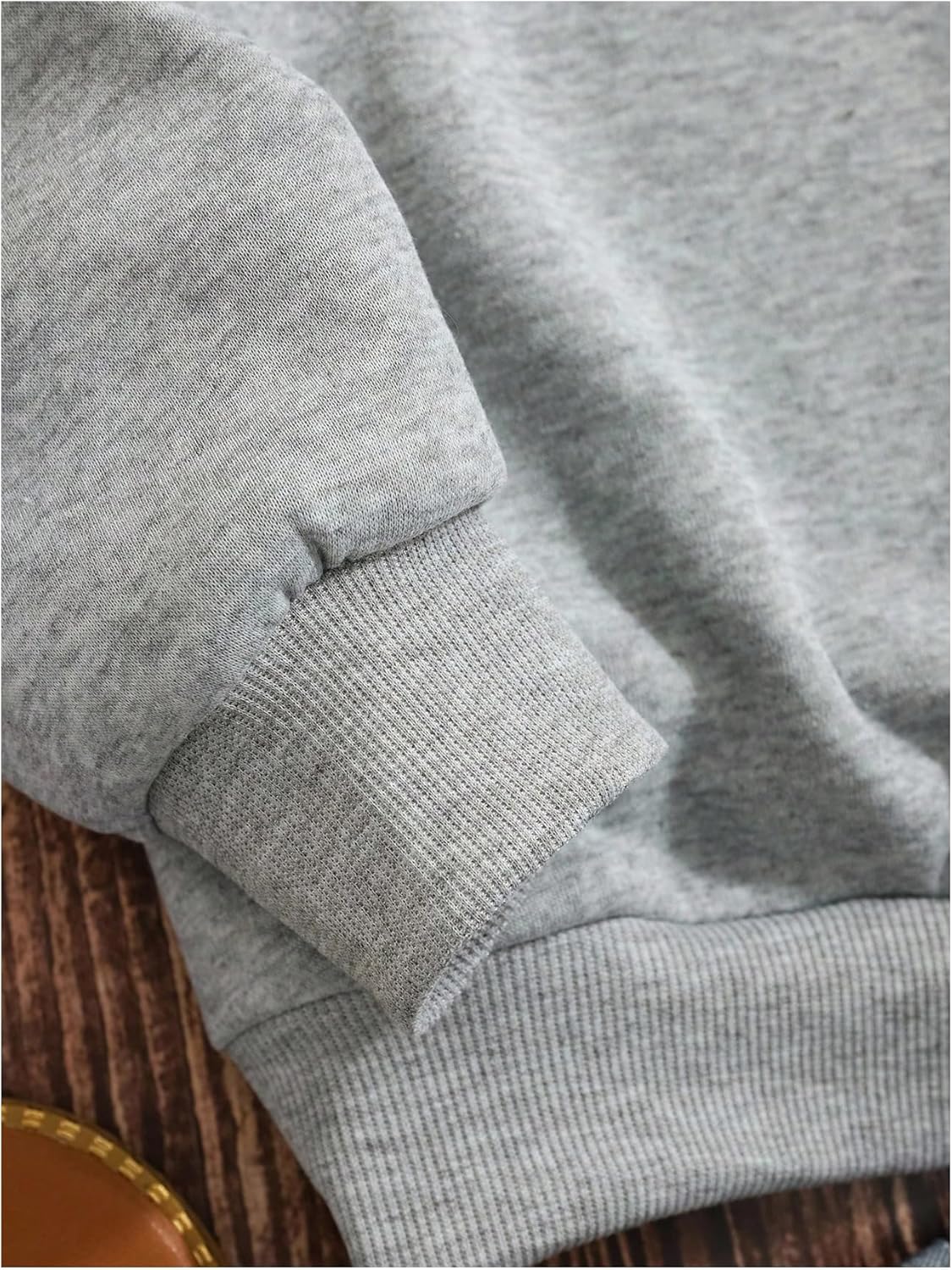 MakeMeChic Women's Plus Size Sweatshirt Graphic Print Crew Neck Long Sleeve Fall Retro Pullover Top - Image 2