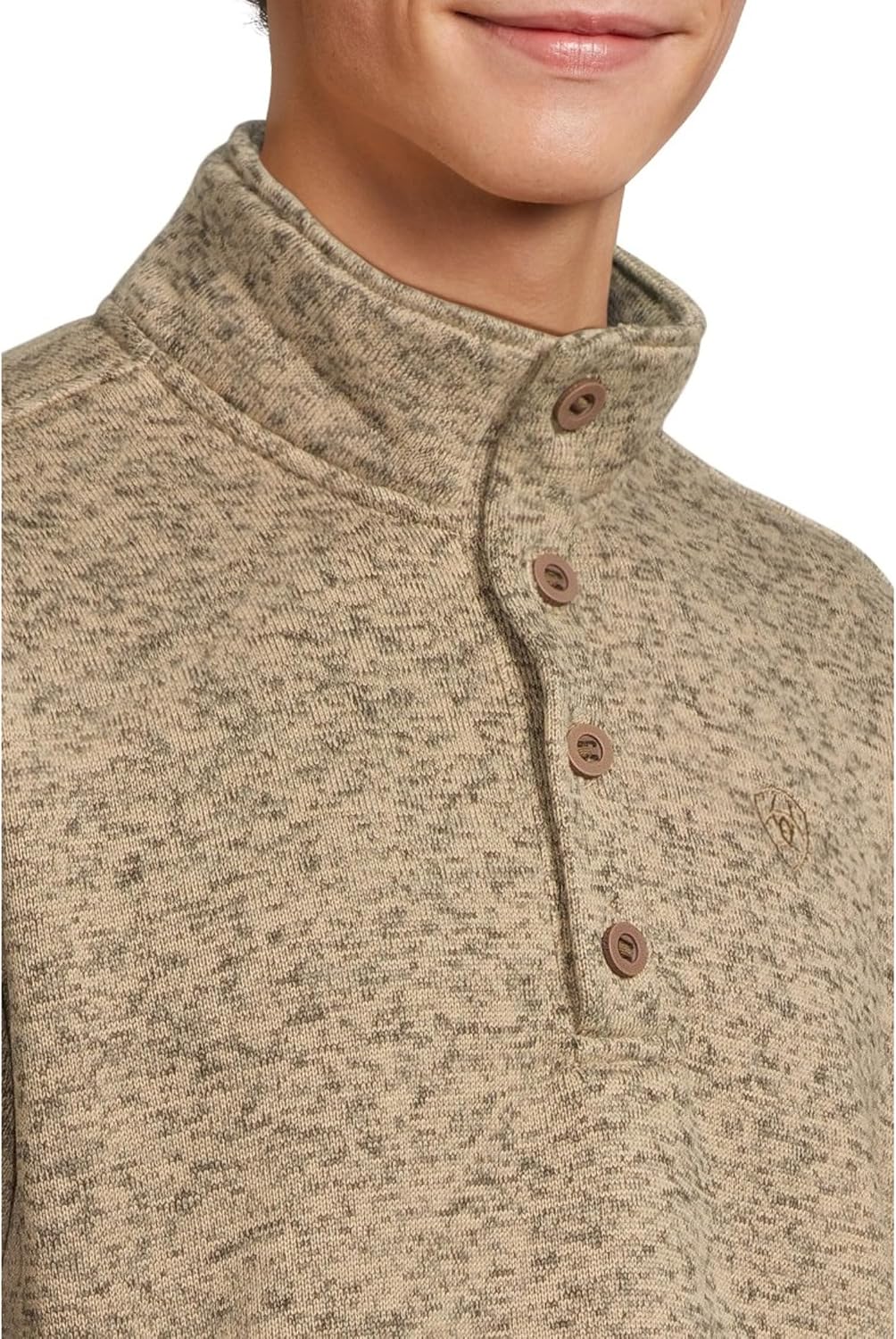ARIAT Caldwell 1/4 Button Sweater