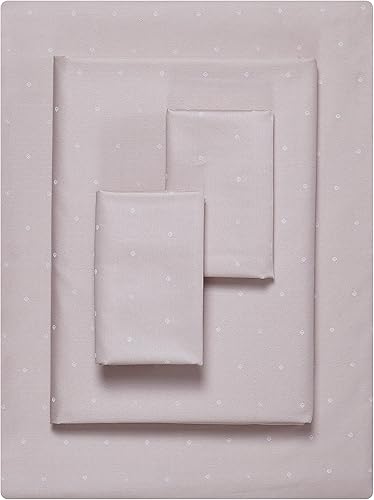 Miniatura 2 de Vera Wang - Juego de sábanas tamaño Queen, ropa de cama de algodón satinado de lujo, 800 hilos, decoración suave y lisa para el hogar (ojal rosa,