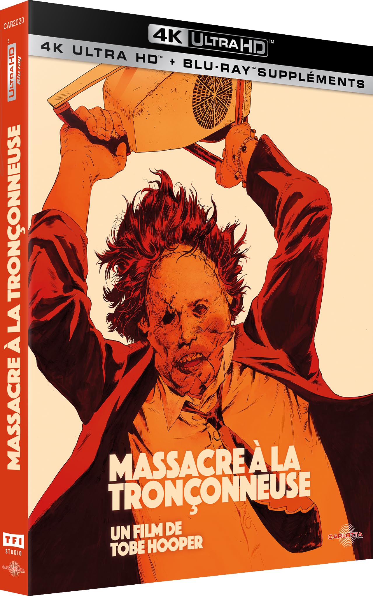 MASSACRE A LA TRONCONNEUSE - UHD plus BLU-RAY [4K Ultra HD + Blu-ray bonus] [HD DVD]