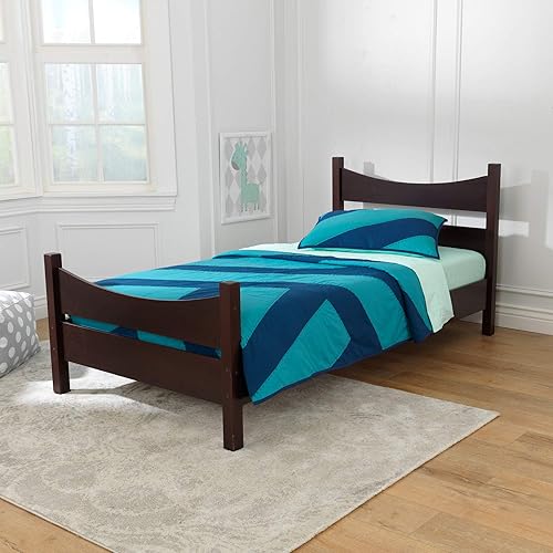 Miniatura 3 de KidKraft Cama Addison moderna de madera de tamaño individual para niños expreso regalo para mayores de 4 años