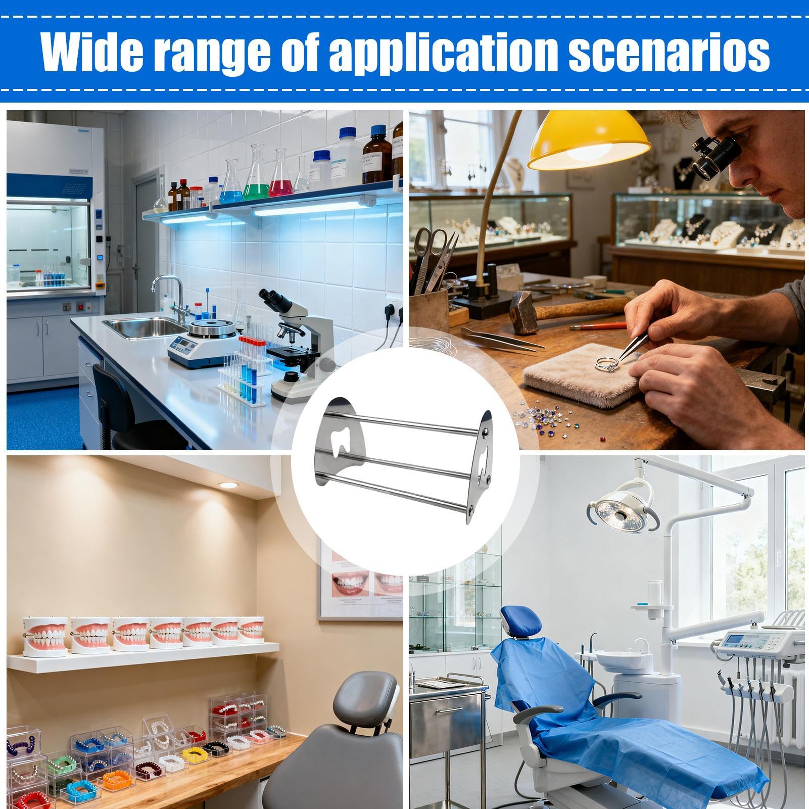 Support Pour Pinces Orthodontiques - Support Pratique Pour Pinces Dentaires, Solution De Rangement Robuste Pour Dentistes Et Orthodontistes Sécurise Les Pince Et Les Outils Pour Un Travail Précis