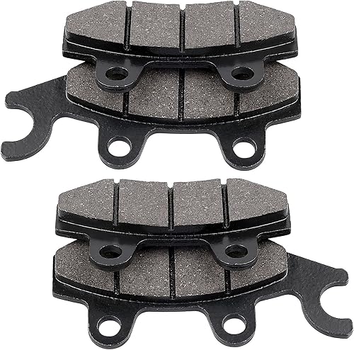 Miniatura 7 de LOCOPOW Pastillas de freno para Kawasaki Teryx 4 800 750 2008-2023 Brute Force 650 750 2005-2023 Bayou 300 400 1989-2005 Mule Pro 820 1000 2015-2023