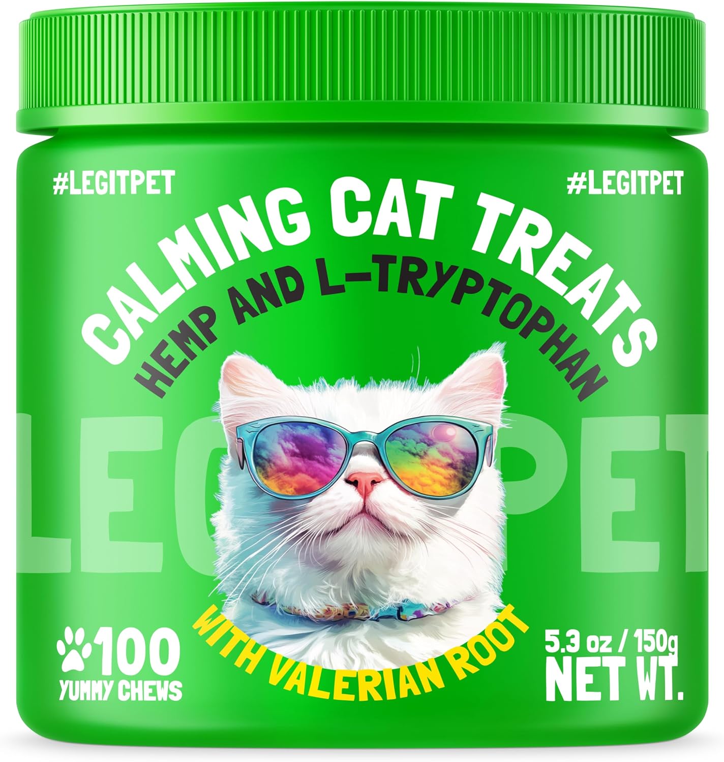 Curated visual reference: Gallery Detail: Amazon Com Legitpet Cat Calming Treats Natural Anxiety Relief For