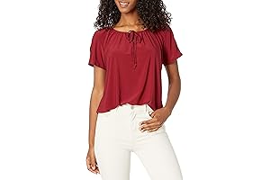 Slit-Sleeve Vixen Peasant Top